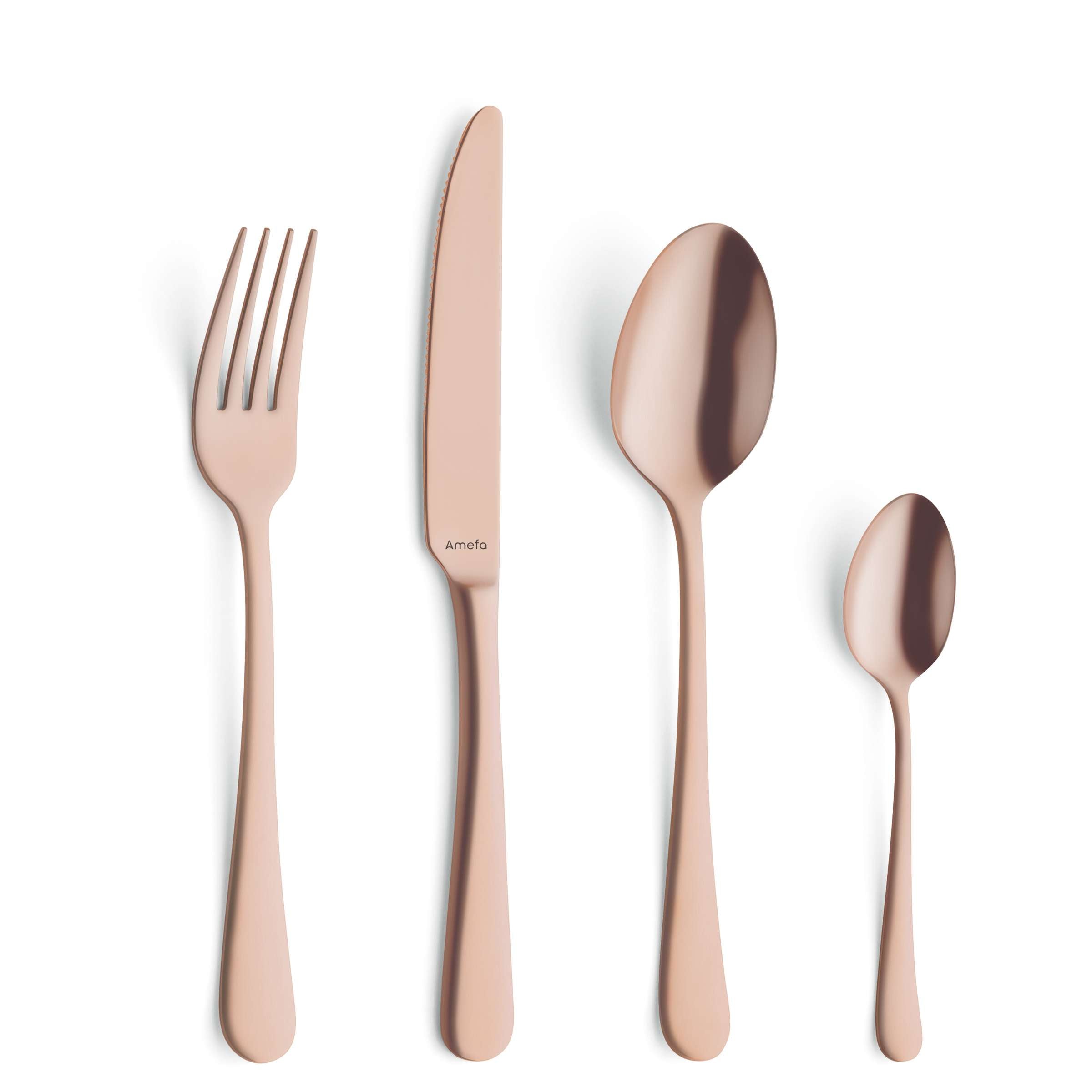 AUSTIN Cutlery Set 16-pieces PVD copper