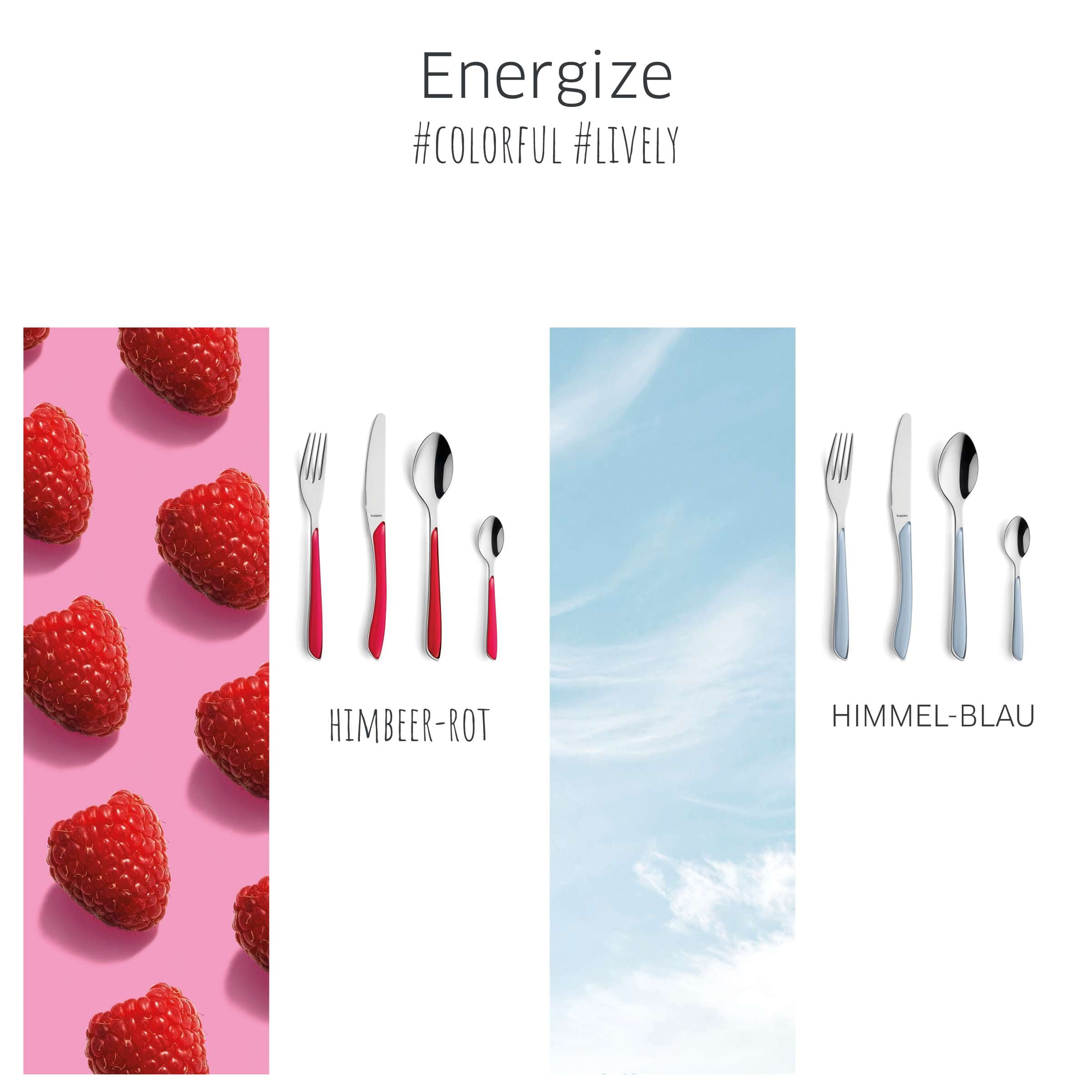 PRISMA Table Fork sky blue