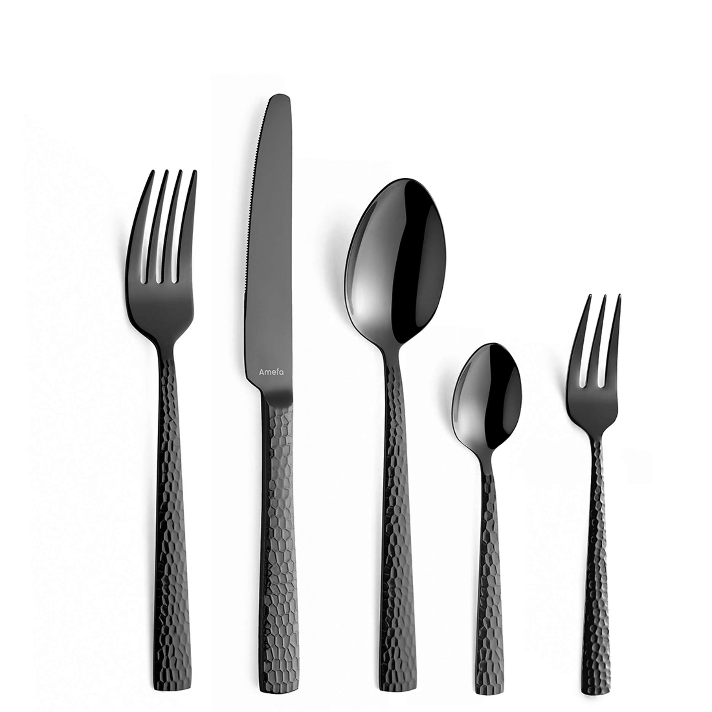 FELICITY Cutlery Set 30-pieces PVD black