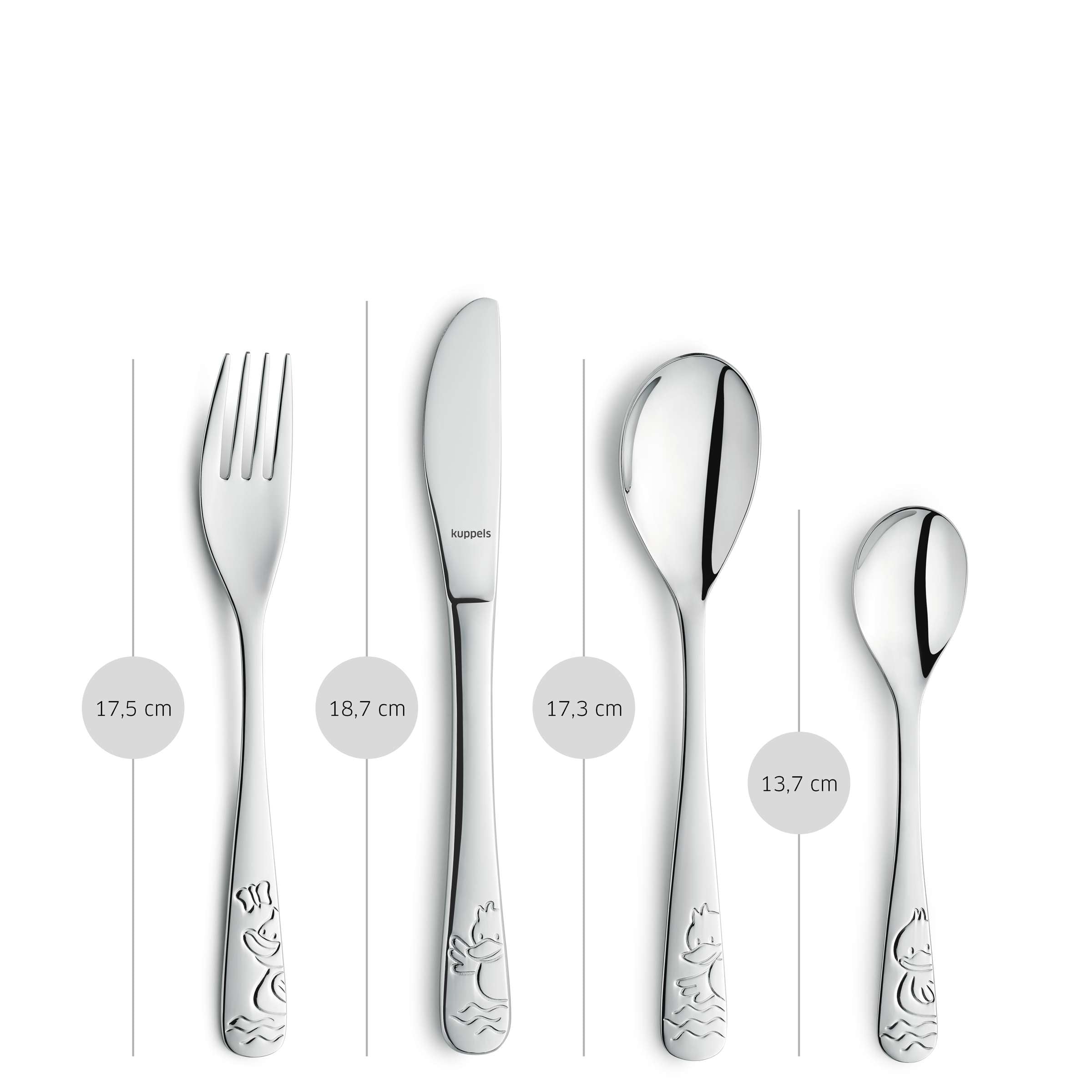 DUCK Children`s Cutlery 4-pieces