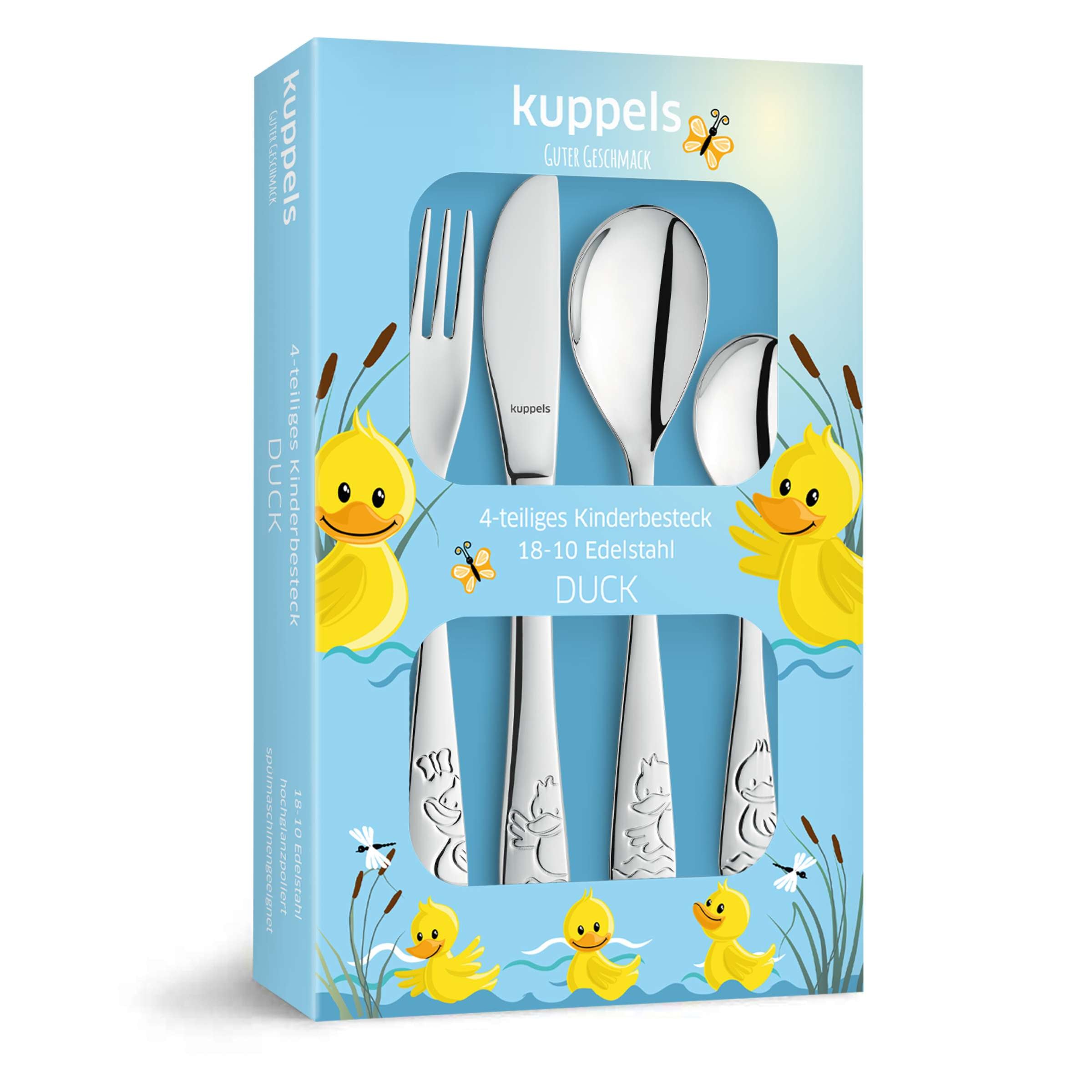 DUCK Children`s Cutlery 4-pieces