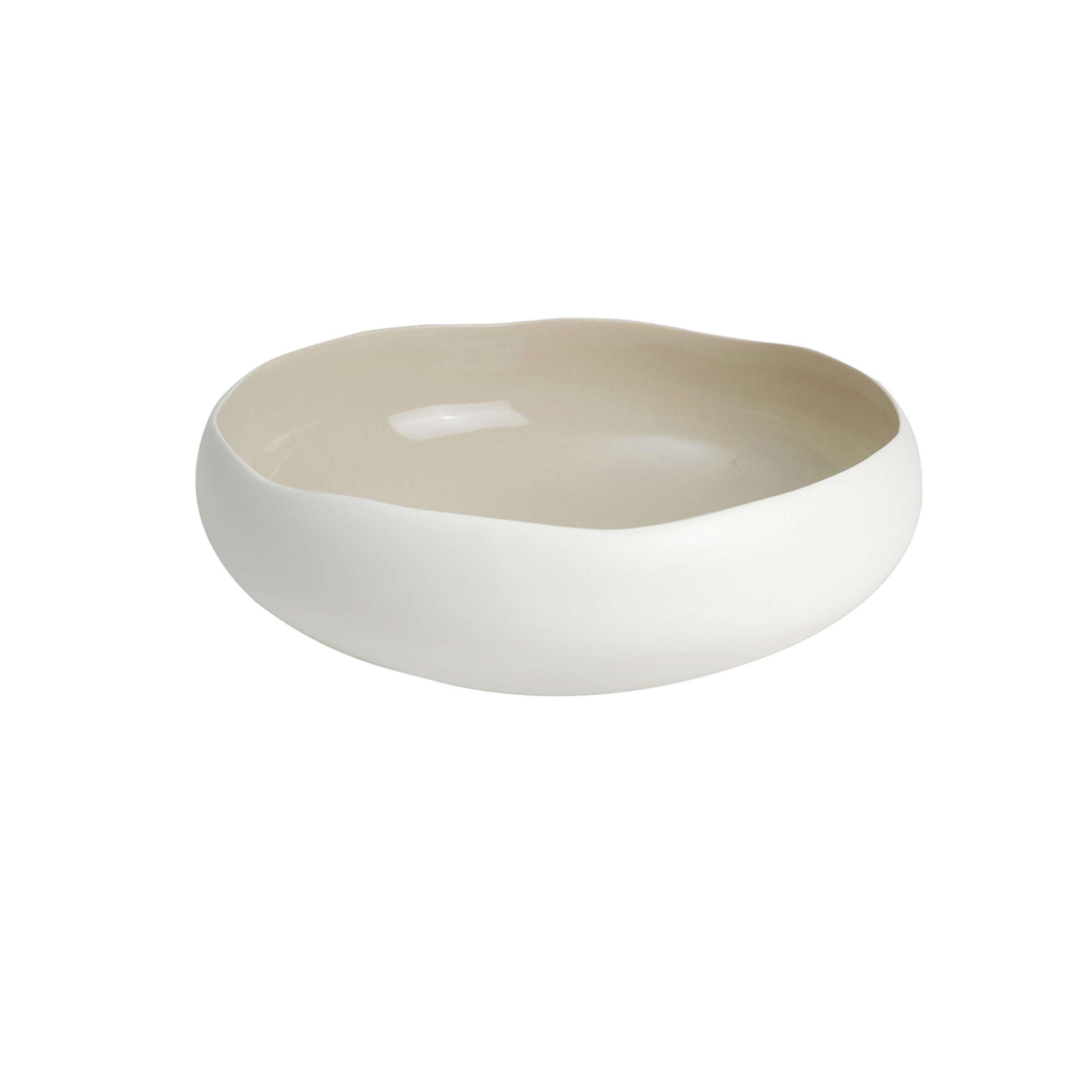 OSLO LINEN Schüssel klein weiß