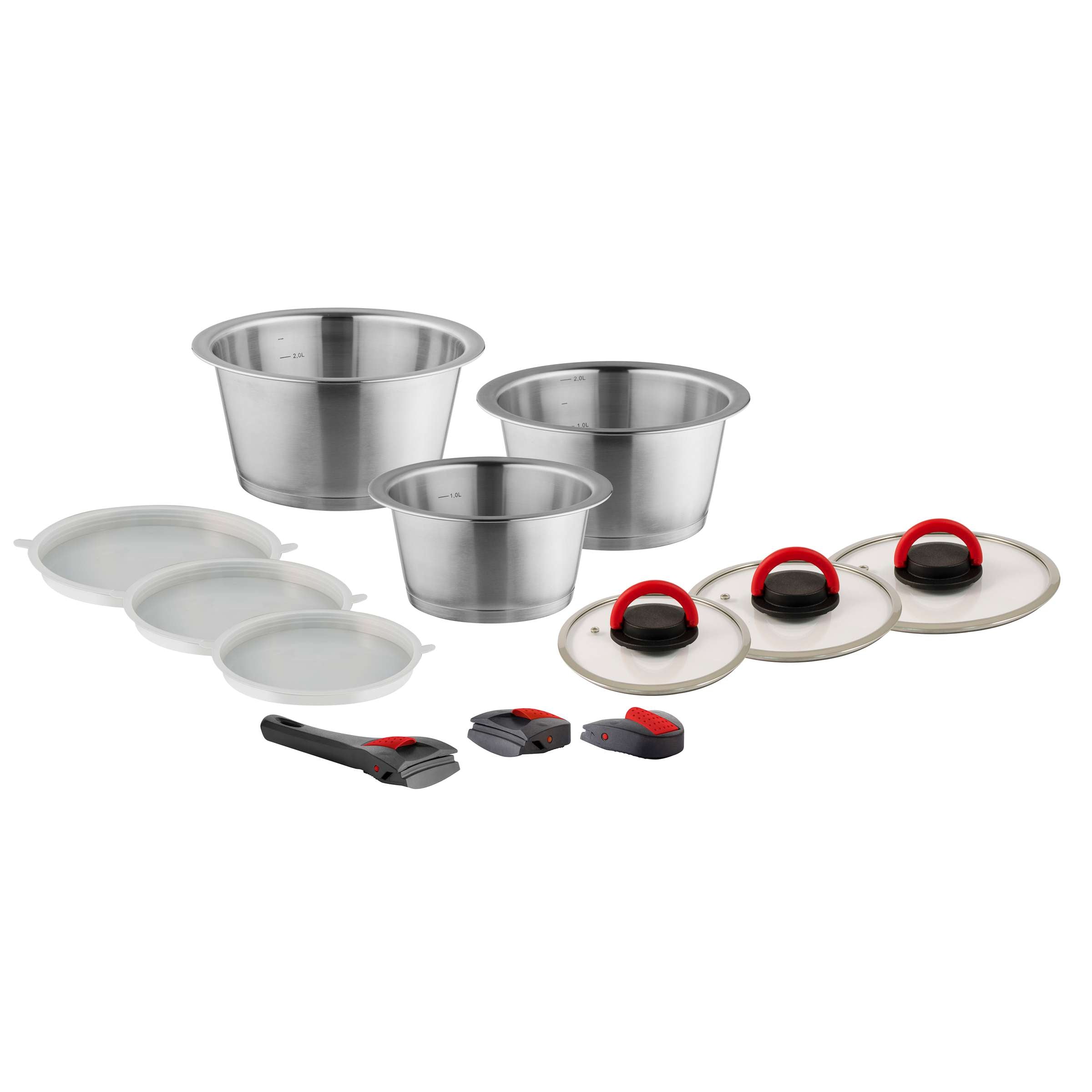 QUICK CLACK PRO Pot Set 12-pieces