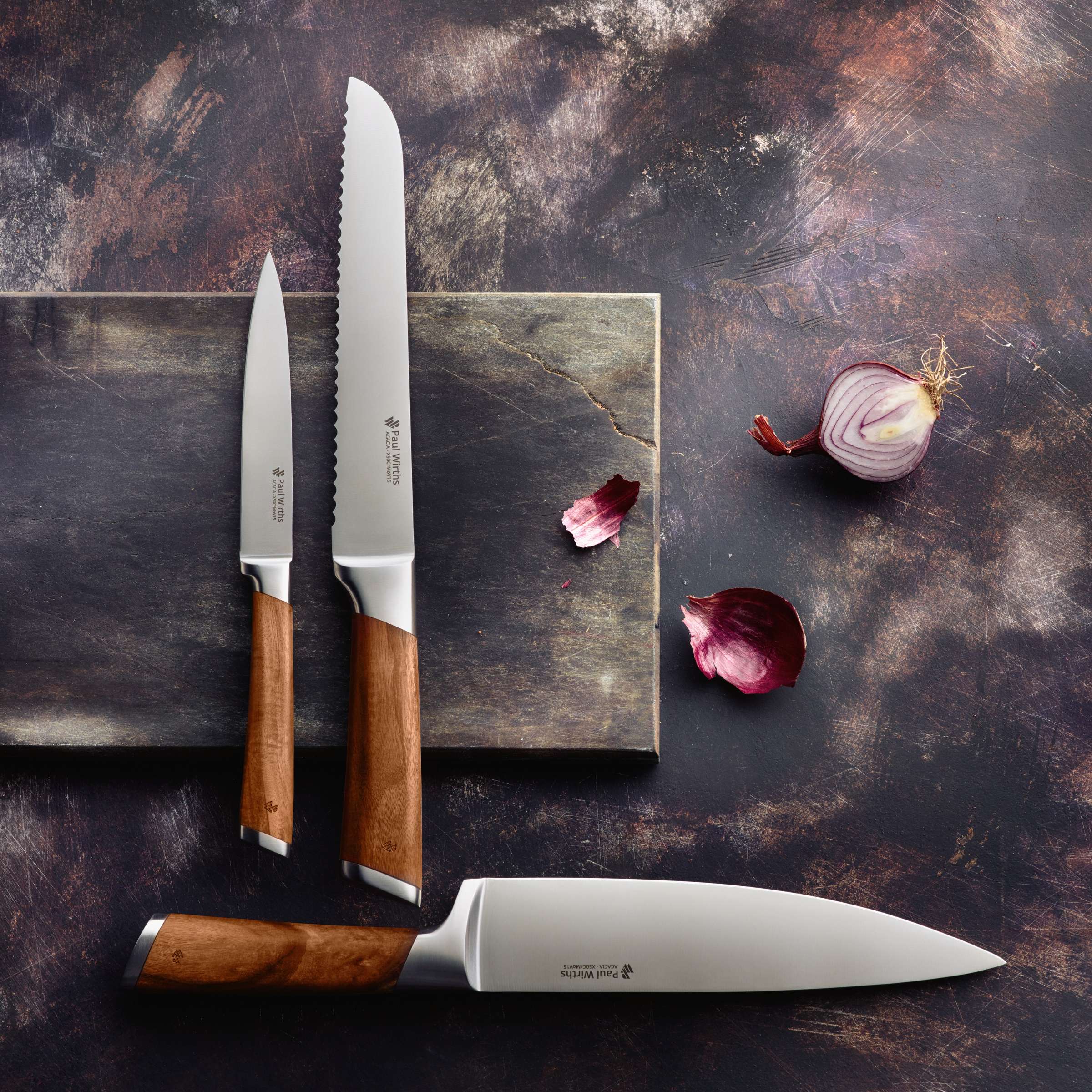 ACACIA Knife Block 5-pieces