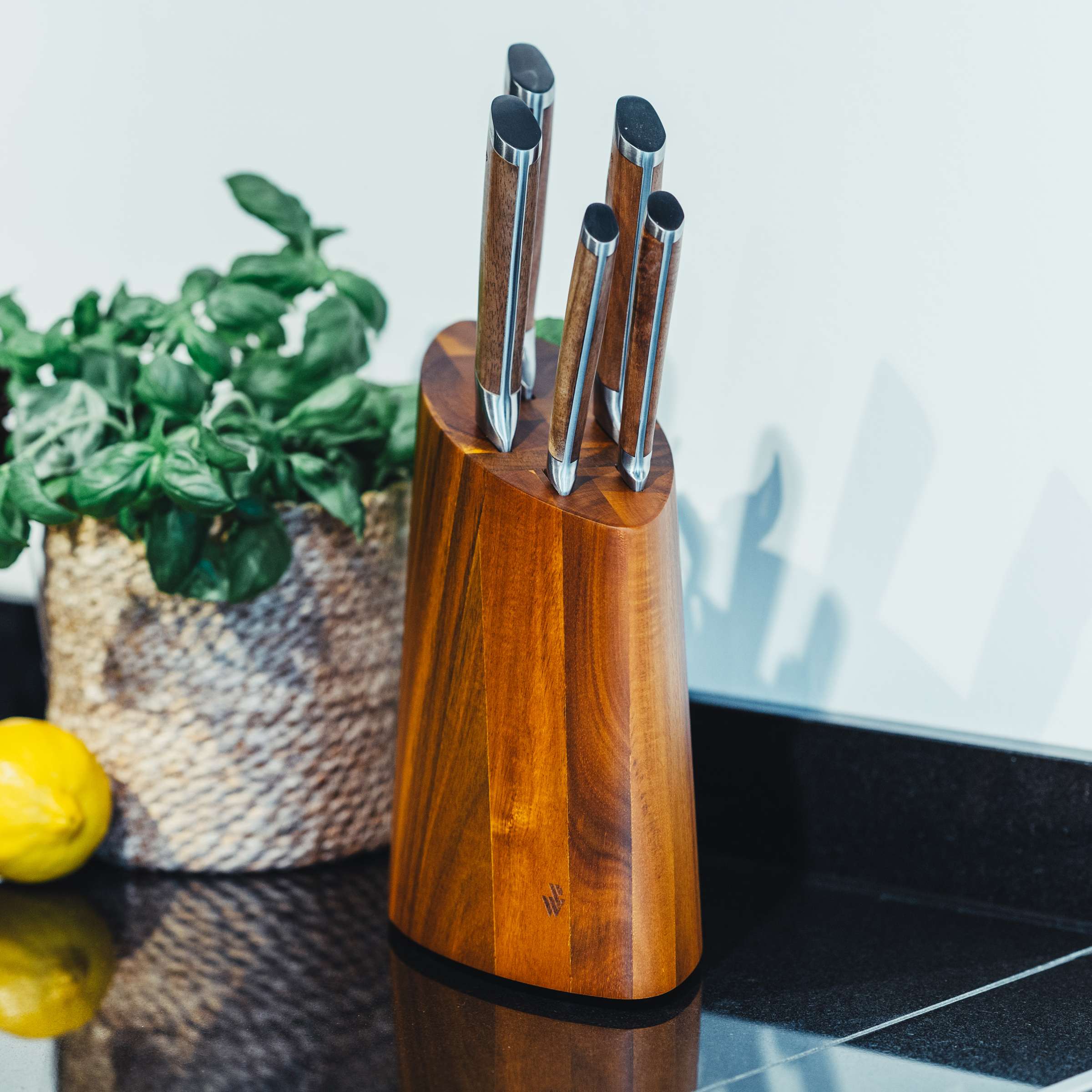 ACACIA Knife Block 5-pieces