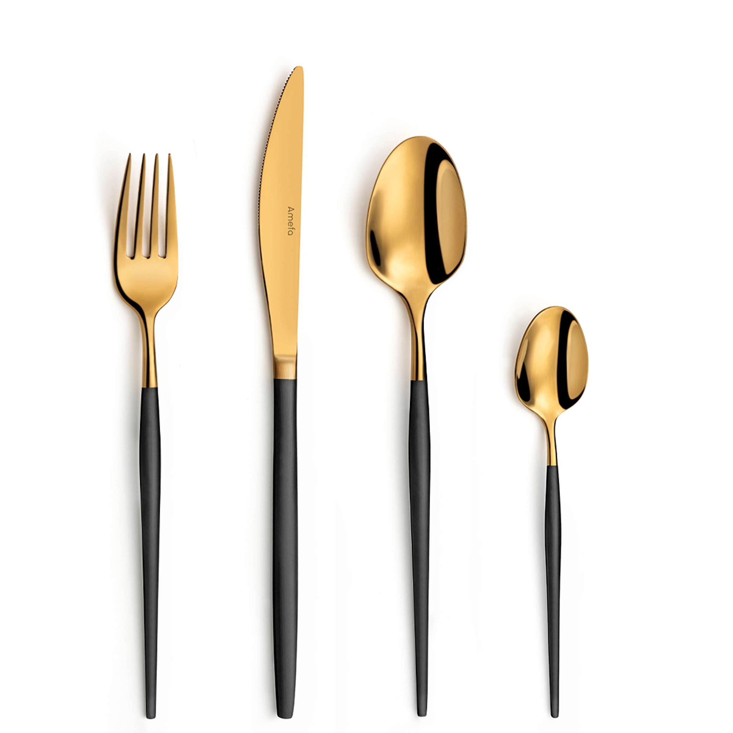 SOPRANO Cutlery Set 16-pieces PVD gold