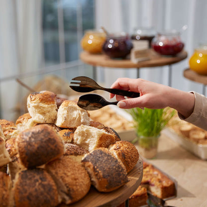 BUFFET Meat Serving Fork PVD black