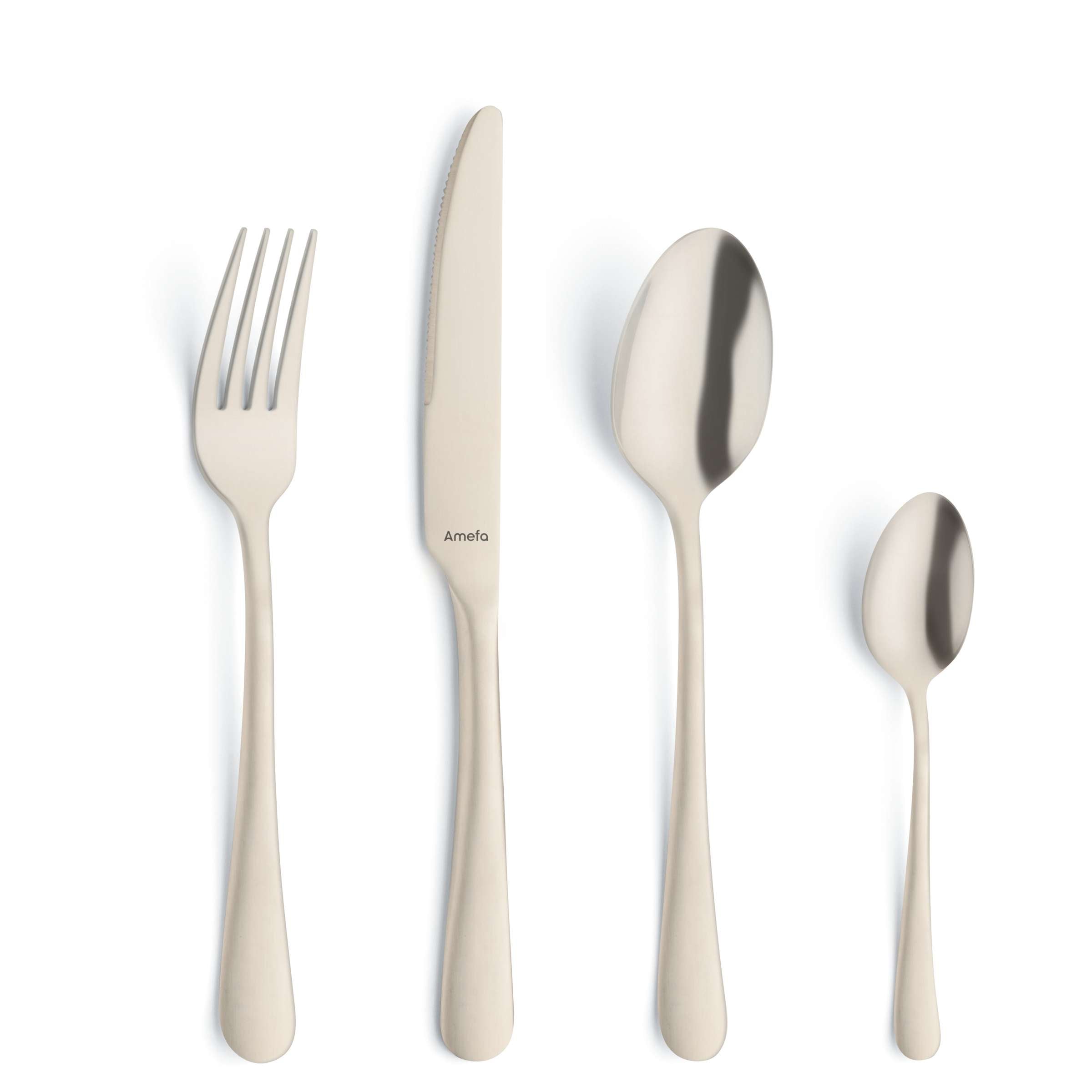 AUSTIN Cutlery Set 16-pieces PVD champagne