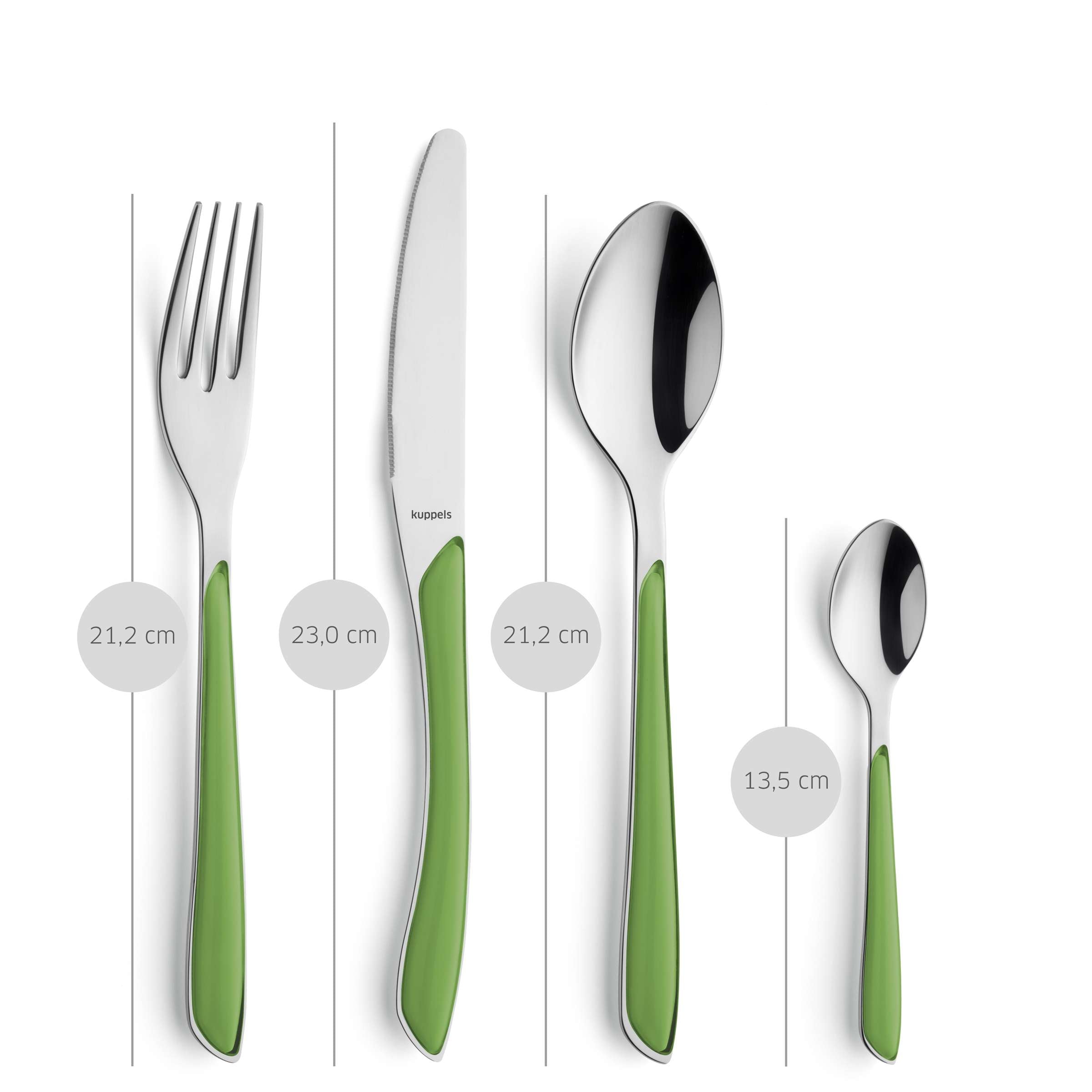 PRISMA Cutlery Set 24-pieces springgreen