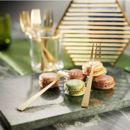 FELICITY Mocca-/Espressolöffel Set 6-teilig PVD champagner