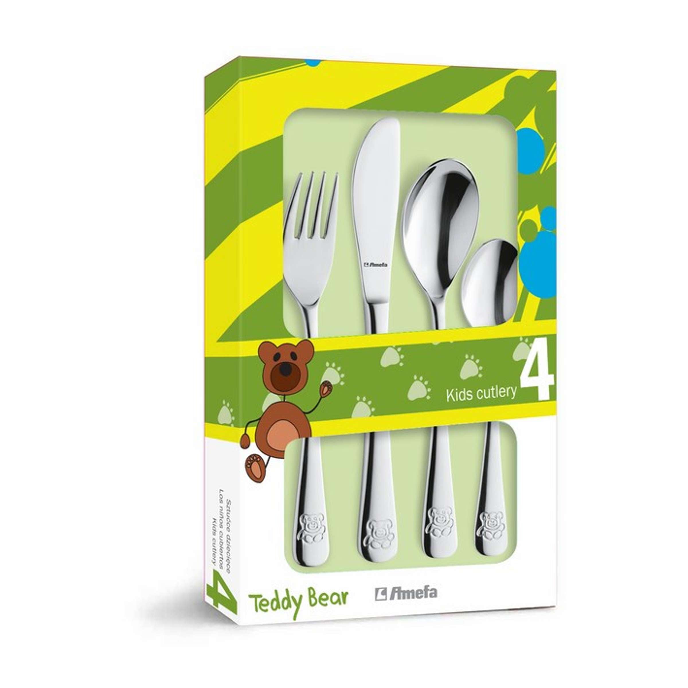 TEDDY BEAR Children`s Cutlery 4-pieces