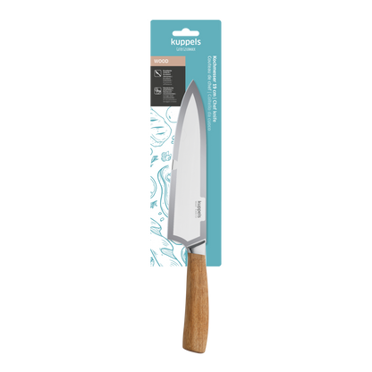 WOOD Chef Knife 8"
